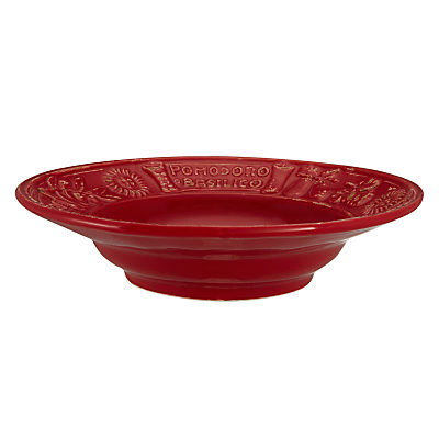 Virginia Casa Toscana Pasta Plate Red Virginia Casa Toscana Pasta Plate Red